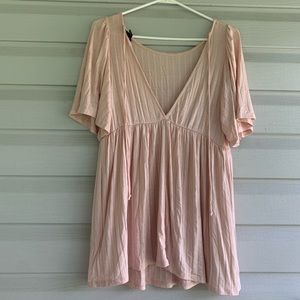 Baby pink blouse